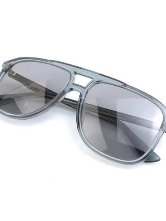 Auth GUCCI Sunglasses Clear Blue Plastic - h31896a main image 11